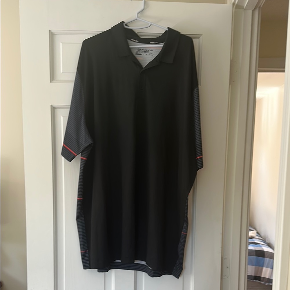 Men's Nike golf Black Polo Shirt